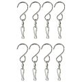 8-Piece S-Shaped Clip Rotator, Suspended Wind Rotator. 