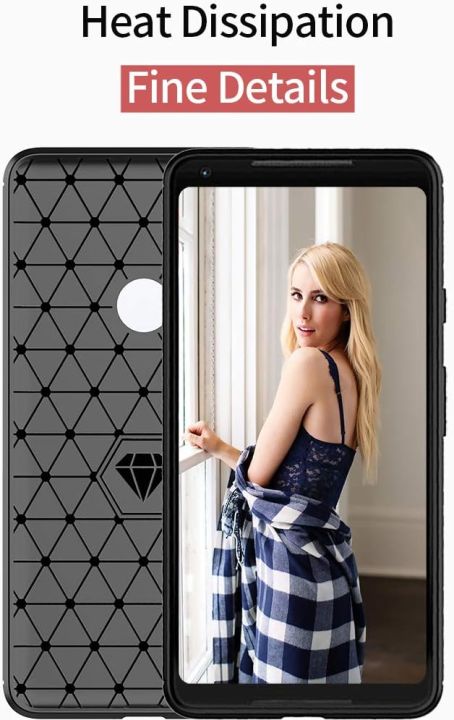 Carbon%20Fiber%20Case%20for%20Google%20Pixel%202%20XL%20-%20%20Thin%20Soft%20Flexible%20TPU%20Silicone%20Skin%20Rubber%20r%20Anti-Scratch%20Shockproof%20Protective%20Cover%20-%20Image%206