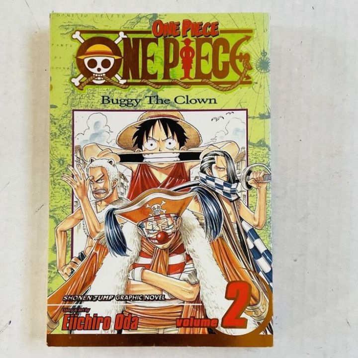 One Piece Manga Vol. 2: Buggy The Clown Paperback By Eiichiro Oda