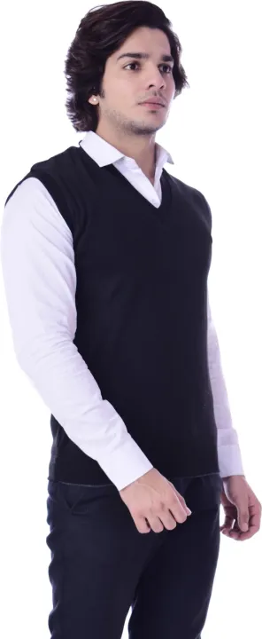 Solid%20V%20Neck%20Formal%20Navy%20Blue%20Half%20Sleeve%20Woolen%20Sweater%20For%20Men%20-%20Image%205