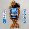 Nutricare Omega-3 Fish oil - 1400 MG Omega 3, 120 Softgels, 4 Month Supply | 12 MG Vitamin E | No Fishy Burps. 