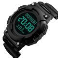 Skmei 1248 Digital Waterproof 50Bar Men's Watch Stop Watch, Chronograph, Alarm Clock Features - Black. 