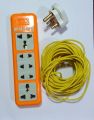 5m Heavy High Power Multiplug Extension Cord 16A 6000W For Heater, Tv, Fridge,etc. 