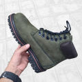 Men's Outdoor Leather Boots – Rugged Lace-Up Timberland Ankle Boots for Hiking, Winter & Daily Wear | 9301. 