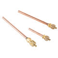 Refrigerator Check Valve Air Conditioning Refrigeration Fluoride Nozzle Add Liquid Nozzle Quick Connector Chiller Copper Needle　Demoo. 