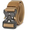 Men Tactical Belt Quick Release Military Army Belt With Metal Buckle. 