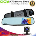 Vehicle Blackbox Dvr Full Hd 1080P 4.3 Inch Car Rearview Mirror. 