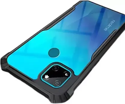Realme%20C12%20/%20C15%20Transparent%20Hybrid%20Hard%20PC%20Back%20TPU%20Bumper%20case%20cover%20-%20Image%204