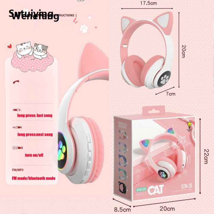 Wenefang%20Sutuiying%20Bluetooth%20Headset%20Flash%20Light%20Wireless%20Headphone%20Kids%20Earphones%20s%20promotion%20Selling%20Cute%20Headphone%20Music%20Game%20Earpieces%20Sports%20Music%20Headset%20Gifts%20-%20Image%206