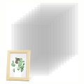 50PCS Acetate Sheets Clear Acetate Sheets Plastic Heat Resistant, 4.3x6.3inchBlank Mylar Stencil Sheets Template Plastic. 