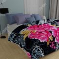 Korean Embossed 3D Printed 4 Kg Double Bed Super Soft Blanket. 