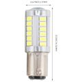 Super Bright Led 1157 Led Light Bulb P21/5W BAY15D Led Bulbs With 33SMD 5730 Chipsets For Brake, Turn, Parking, Reverse And Back Up Lights, White (Set Of 2). 