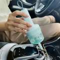 Desktop Vacuum Cleaner for Home and Car Use, Strong Suction, USB Charging, Mini Keyboard Cleaner Blue. 