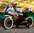 Kids Ride On Electric Superbike with Rechargeable Battery BMW S1000RR. 