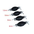 BNproduct 6/8/10/12mm Manual Fuel Pump Rubber Aluminum Hand Primer Oil Gasoline Petrol Diesel Liquid Transfer Tool. 