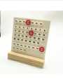 Desk Calendar with Wooden Base. 