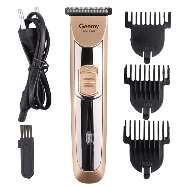 Difutagui Geemy GM-6028 Rechargable Hair New Beard Trimmer Clipper Men's