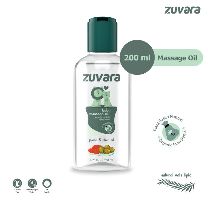 Zuvara Baby Massage Oil - 200ml