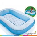 Intex Rectangular Pool Toddler Kids 1.66m x 1.00m x 28cm - For Kids | Portable Inflatable Swimming Pool For Babies |. 