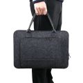 File Folder Bag Felt Commute Briefcases Durable Handbag Large Capacity Business Briefcases Multi-layer Document Laptop Handbag Men. 