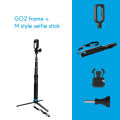 Frame Set for Instar 360 GO2 Camera with Selfie Stick for Sports Vlog Live Broadcast. 