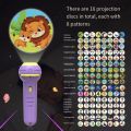 Cartoon 128 Patterns Children Projector Flashlight Early Education 16 Cards Baby Projector Torch Multiple colors Animal Pattern Flashlight Projector Toy Cognitive Learning. 