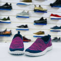 Goldstar Shoes G10 806 Pink Navy Goldstar Sports Shoes For Women. 