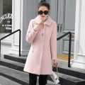 Attire Nepal Pink Long Coat Winter For Women. 