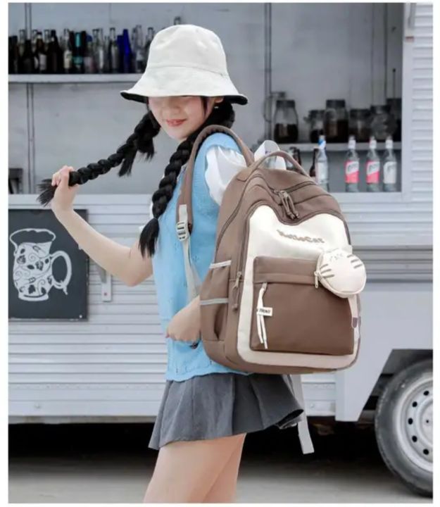 Superior Quality  Korean Fashion Waterproof Travel School And College/ Latest Ladies Backpack BY Pokhrel Enterprises