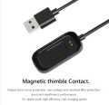 USB Charging Cable Adapter for OnePlus Smart Band-Black. 