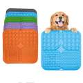 1PC Licking Bowl Puppy Choke Proof Silicone Pet Slow Food Pad Cat And Dog Feeding Supplies. 