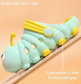 Cute Baby Caterpillar  Non Slippery Slippers. 