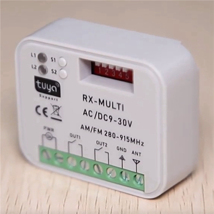 ZOROOM%202X%20Smart%20WiFi%20Universal%20Multi-Frequency%20Receiver%20Switch%20Remote%20Relay%20Tuya%20Garage%20Door%20Home%20Automation%20Tuya%20WIFI%20DC9-30V%20-%20Image%205