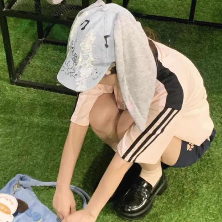 Y2k%20Hats%20New%20Jeans%20Bunny%20Ears%20Hats%20Kpop%20Outfits%20For%20Women%20Baseball%20Cap%20Hip-hop%20Beanies%20Grunge%20Girl%20Caps%20ZHANGNA%20-%20Image%203