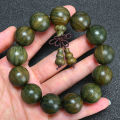 Wholesale Authentic Green Sandalwood Buddha Beads Bracelet Natural Sandalwood Argentinian Jade Sandalwood Bracelet Men & Women's Accessories. 