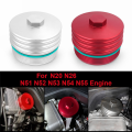 Oil Filter Cover Aluminum Alloy Engine Oil Filter Housing Red. 