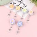 Flower Retractable Nurse Chest Badge Reel Clip Students Doctor Work Card Holder Watty Store. 