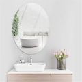 HD Anti Fog Wall Mirror Sticker DIY Full Length Mirror Tiles Self Adhesive Shatterproof Non Glass Safety Mirror Sheets 2MM Thick (30*30cm). 