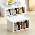 Seasoning Box Kitchen Storage Home Container Spice Rack. 