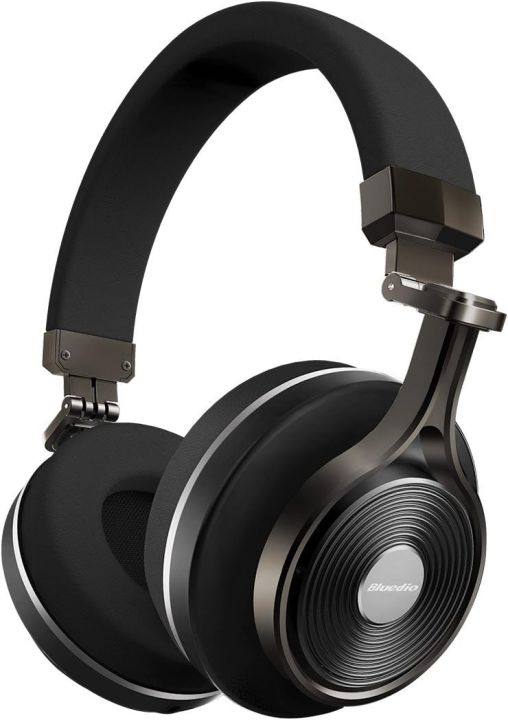 Bluedio T3 Extra Bass Bluetooth Headphones On Ear with Mic, 57mm Driver Folding Wireless Headset, Wired and Wireless Headphones