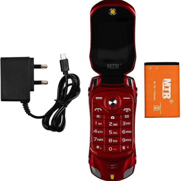 Folding%20Flip%20Keypad%20Mobile%20Phone%20-%201.77"%20Display,%20FM%20Radio,%20Dual%20SIM,%20Bluetooth%20Support%20-%20Image%202