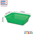 Bagmati Plastic Fruit & Vegetable Fancy Tray Basket – Medium. 