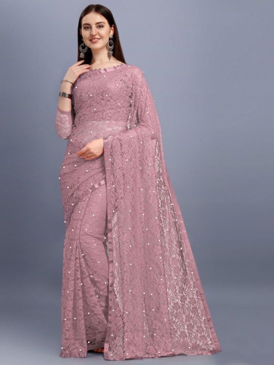 Saree%20For%20Women%20All-Season%20Net%20Bollywood%20Self%20Design%20Party%20Style%20Multiple%20Colors%20-%20Image%202