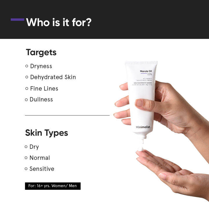 Minimalist%20Marula%20Oil%205%25%20Face%20Moisturizer%20For%20Dry%20Skin%20With%20Hyaluronic%20Acid%20For%20Deep%20Nourishment%20&%20Hydration%20%7C%2050%20g%20-%20Image%202