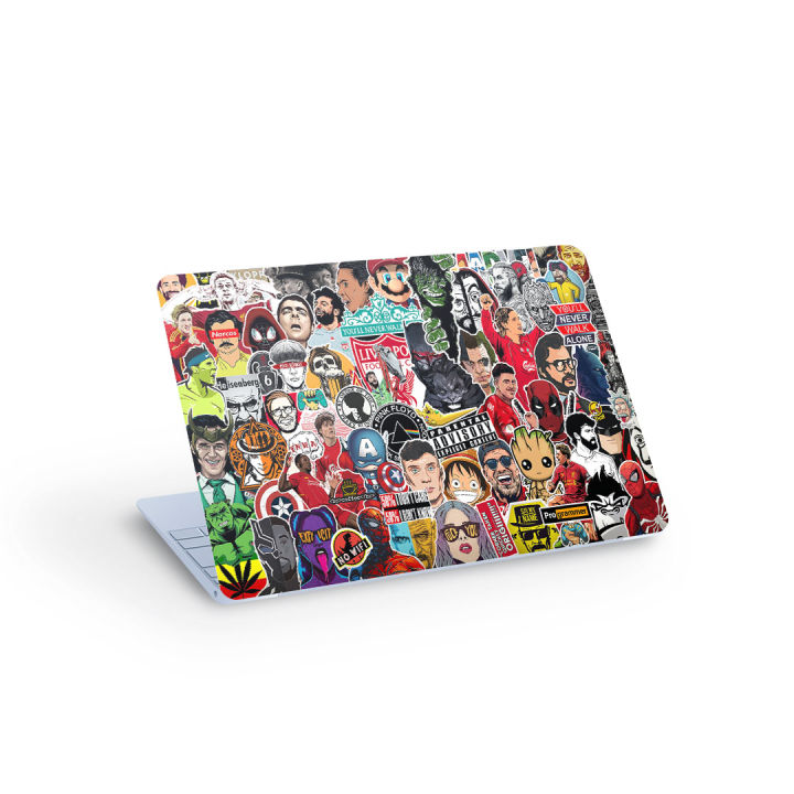Ram Laptop Sticker Laptop Back Sticker Skin Wrap For Up to 15.6inch Laptop World Icon ...
