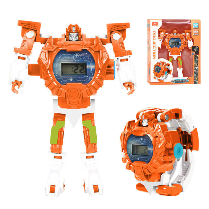 【UrbanNomad】Children's Transforming Watch Projection Children's Toy ...