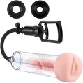 Men’s Penish Pump Manual Enlarger Extend Pressure Device for Long Lasting Erection, Penish Vacuum Pump for ED Enhancement, Increase Size and Performace,, Comfort Enlargement Tool.. 