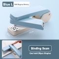 Portable Metal Stapler Use 24/6 26/6 Staples Effortless Heavy Duty Stapler 360 Degree Rotary Manual Binding Tool Bookbinding Supplies. 