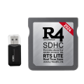 2024 R4 Card R4 SDHC Adapter Flash Card HK with USB Adapter for 2DS 3DS DSI XL/LL DSL Game Card Burning Card Durable Easy Install Easy to Use. 