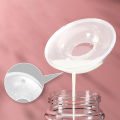 1PC Silica Gel Collection Cover Baby Feeding Breast Milk Collector Soft Postpartum Nipple Suction Container Reusable Nursing Pad Eatop. 